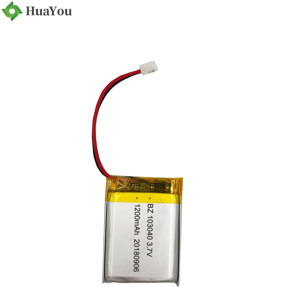 1200mAh 3.7V KC Certification Li-polymer Battery