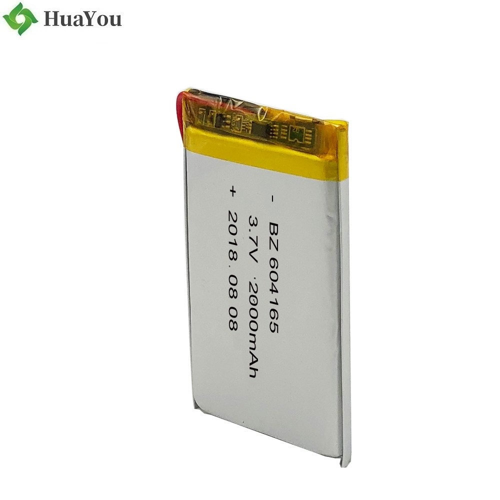 2000mah 3.7V Polymer Li-ion Battery