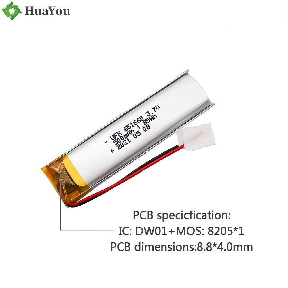 Wholesale 3.7V 500mAh Battery