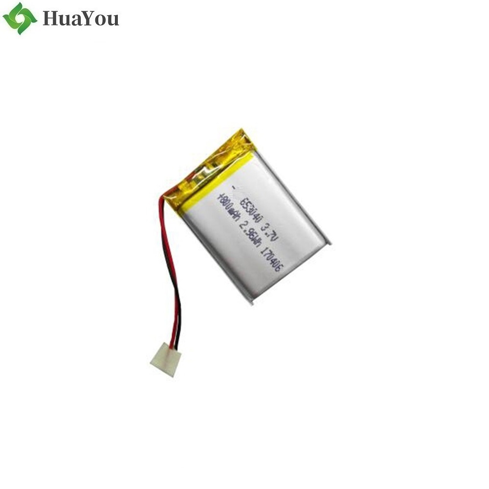 653040 800mAh 3.7V Lipo Battery