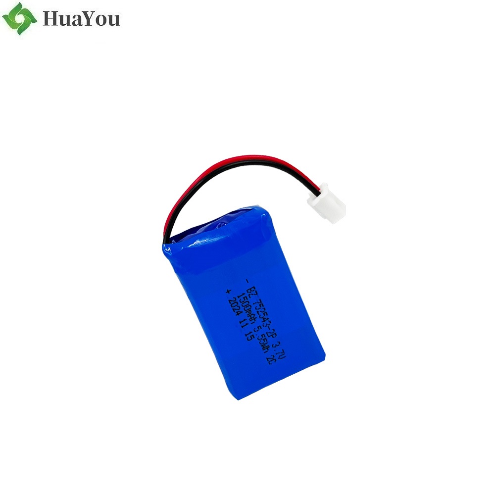 752543-2P Rechargeable Battery