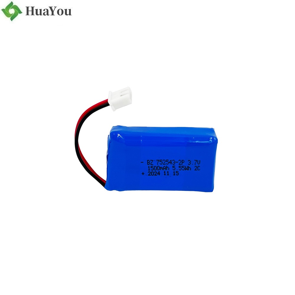 3.7V 1500mAh C Discharge Rate for Medical Equipment