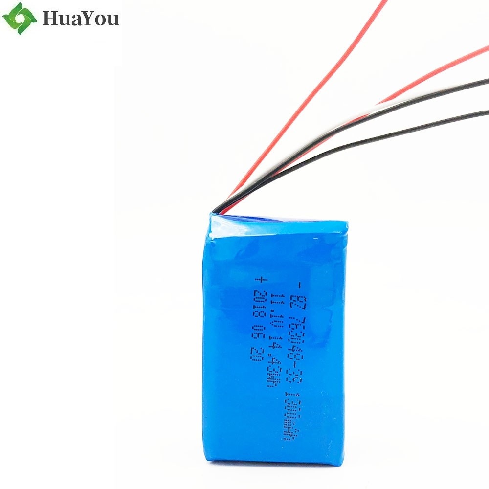 11.1V 1300mAh Li-ion Polymer Battery