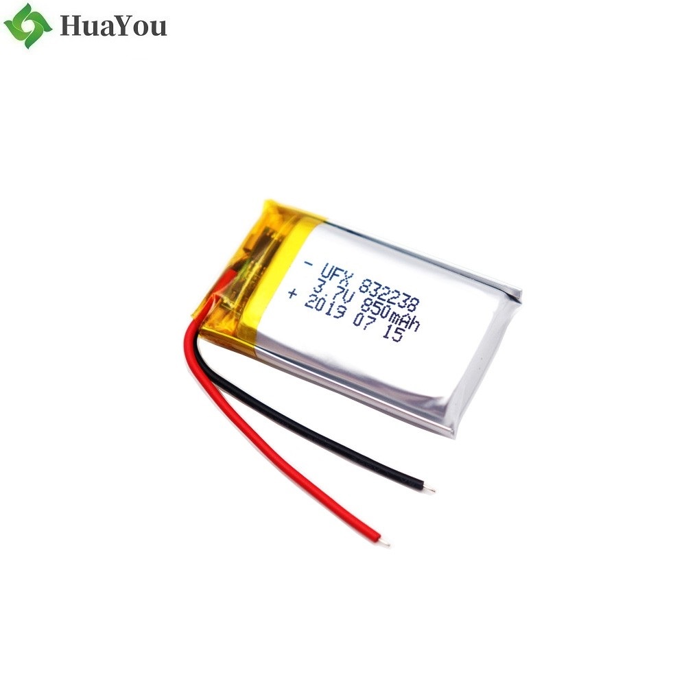 850mAh Bluetooth Speaker Lipo Battery